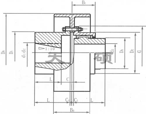 <strong>NGCLZ型带制动轮鼓形齿式联轴器</strong>