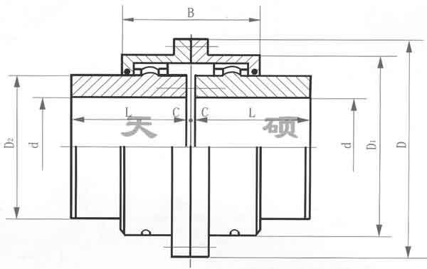 <strong>WG Ⅱ型鼓形齿式联轴器</strong>